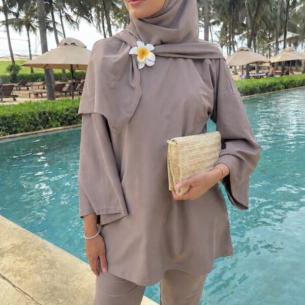 Burkini marron
